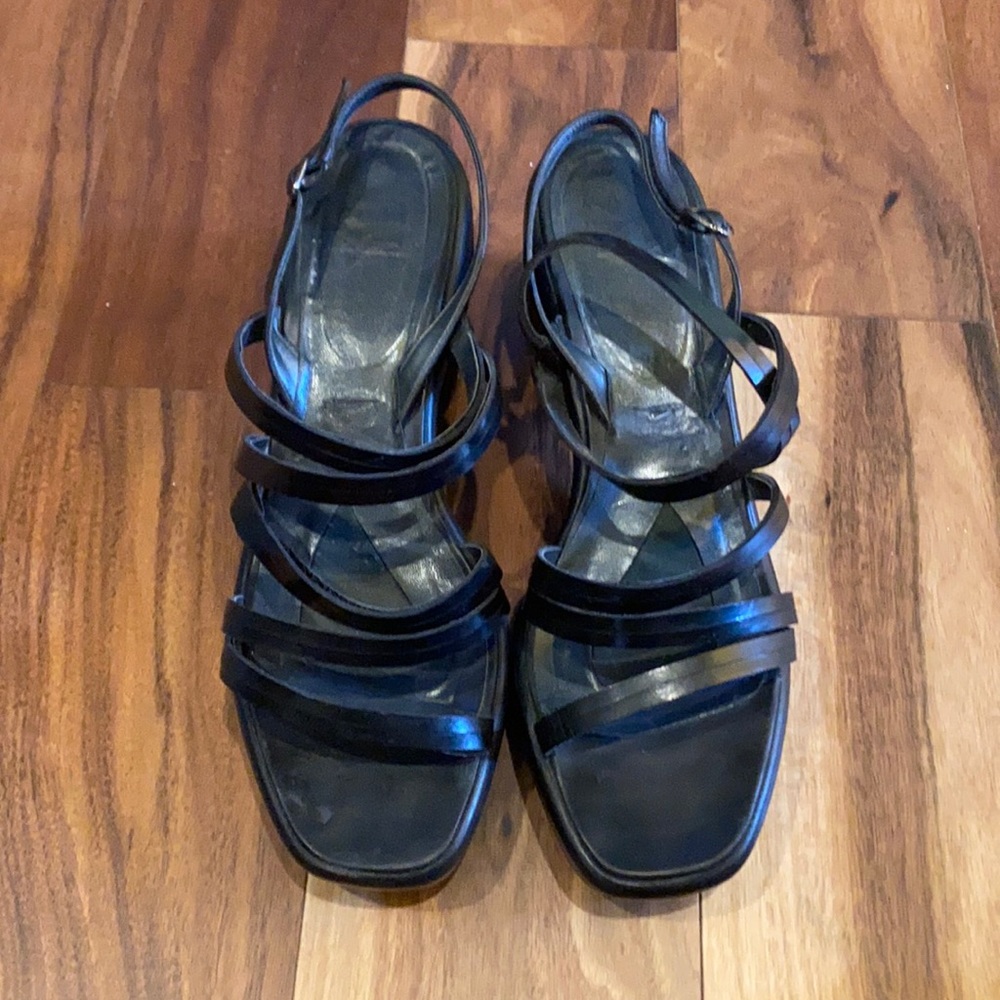 Chunky Black Sandals